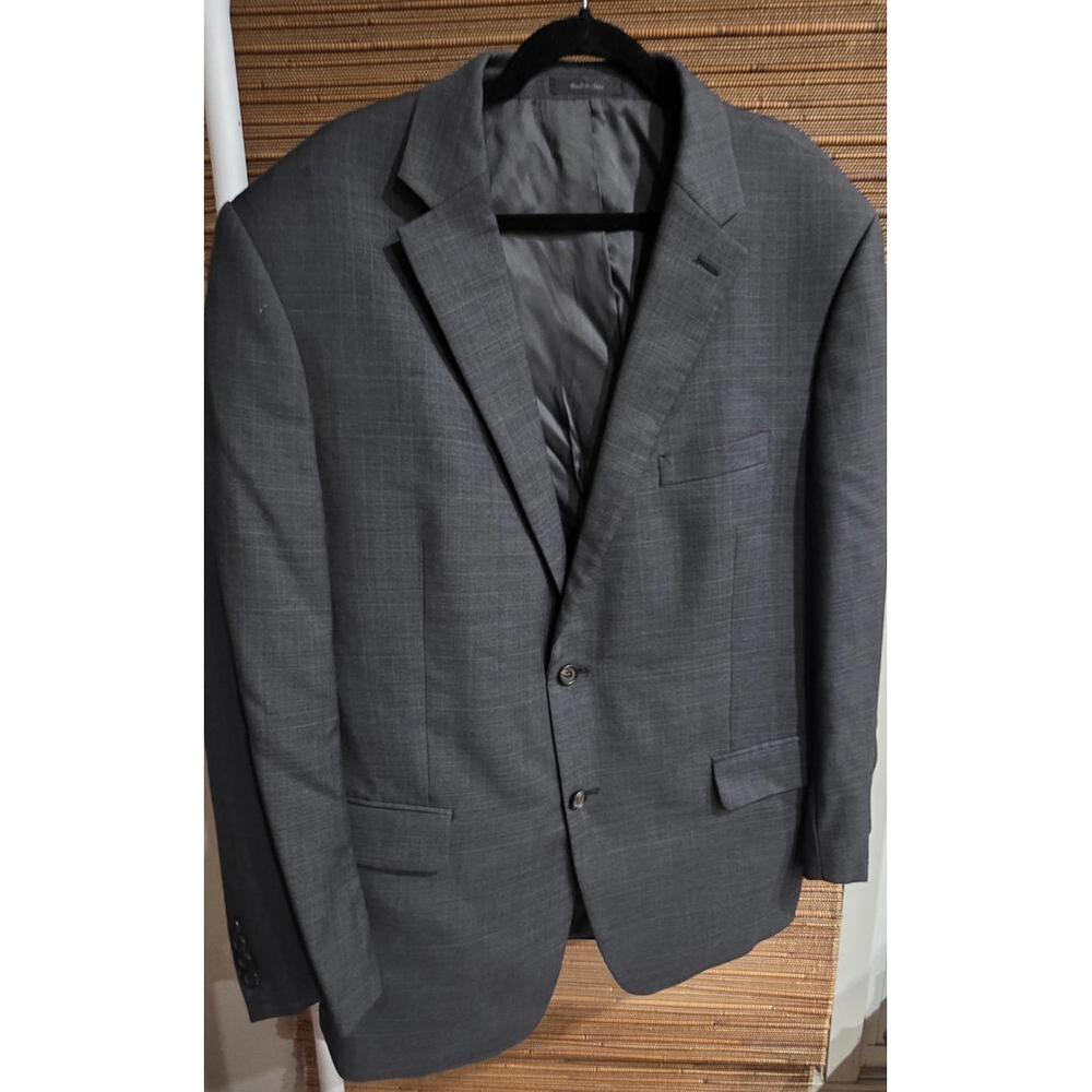 Lauren Ralph Lauren Men's Gray Wool Blazer Size 48R